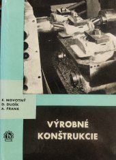 kniha Výrobné konštrukcie, SVTL 1963