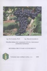 kniha Metodika detekce čtyř významných virů révy vinné pomocí molekulární hybridizace metodika pro útvary státní správy, Výzkumný ústav rostlinné výroby 2008
