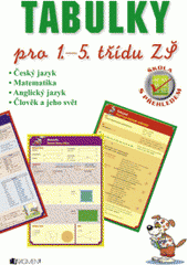 kniha Tabulky pro 1.-5. třídu ZŠ český jazyk, matematika, anglický jazyk, člověk a jeho svět, Fragment 2009