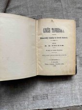 kniha Kníže Tavridský historický román ve třech částech, Národní listy 1895