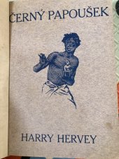 kniha Černý papoušek, R. Šimek 1927