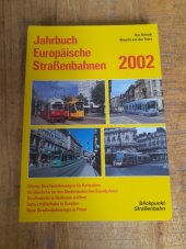 kniha Jahrbuch Europäische Straßenbahnen 2002, Blickpunkt Strassenbahn 2002
