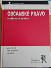 kniha Občanské právo  Souhrnný výklad, Aleš Čeněk s.r.o. 2023