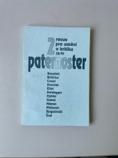 kniha Paternoster 28/91 Malá revue pro umění a kritiku , Paternoster 1991