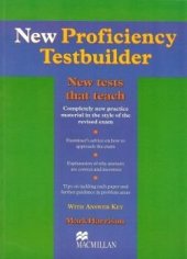 kniha New Proficiency Testbuilder Book with key , Macmillan 2002