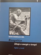 kniha Biosyntéza Zdroje a energie v terapii, Triton 2017