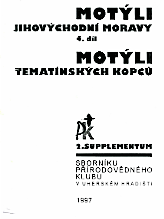 kniha Motýli jihovýchodní Moravy. 4. díl, Přírodovědný klub v Uherském Hradišti 1997
