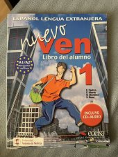 kniha Nuevo ven 1 Libro del alumno, Edelsa 2011