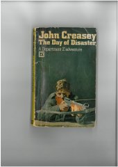 kniha The Day of Disaster (Department Z #18), Arrow books 1968