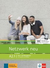 kniha Netzwerk neu A2.1 Kurs- und Übungsbuch, Klett 2022
