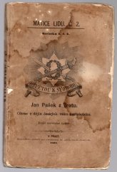 kniha Matice lidu, č. 2. Ročníku I. č. 2., Nákladem spolku pro vydávání laciných knih českých 1868