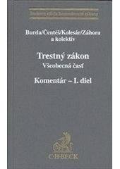 kniha Trestný zákon komentár, C. H. Beck 2010