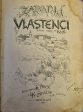 kniha Zapadlí vlastenci, F. Šimáček 1902