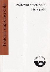 kniha Poštovní směrovací čísla pošt aktualizovaný seznam k 1.1.2002, Česká pošta 2002