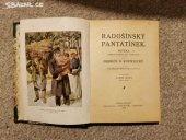 kniha Radošínský pantatínek Povídka, kterou našemu lidu vypr. Oldřich Seykora Kostelecký, Kotík 1918