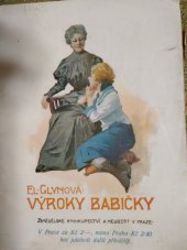 kniha Výroky babičky a jiné aforismy, Alois Neubert 1920