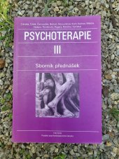 kniha Psychoterapie III Sbornik prednasek, Triton 1997