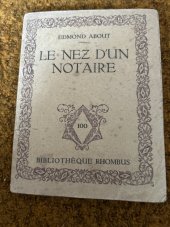kniha LE NEZ D’UN NOTAIRE, Bibliotheque Paris, Rhomus Vienne 1922