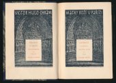 kniha Chrám Matky Boží v Paříži Svazek první [Román o dvou dílech]., Julius Albert 1934