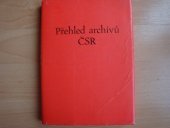 kniha Přehled archivů ČSR, TEPS místního hospodářství 1984