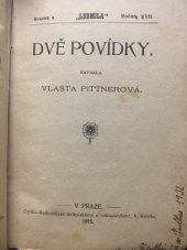 kniha Dvě povídky, Kotrba 1915
