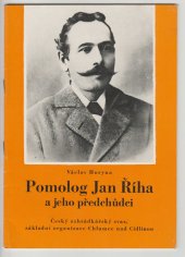 kniha Pomolog Jan Říha a jeho předchůdci k ovocnářské tradici Chlumecka, Zákl. organ. Čes. zahrádkářského svazu 1981