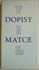 kniha Dopisy matce, Lidové nakladatelství 1969