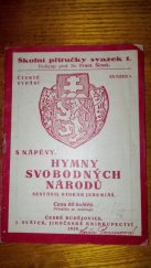 kniha Hymny svobodných národů, Svátek 1919