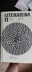 kniha Literatura II pracovní antologie textů, Státní pedagogické nakladatelství 1990
