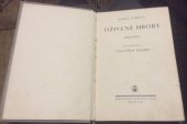 kniha Oživené hroby. Díl I, II, Rodinná knihovna, Henning Franzen 1929
