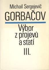 kniha Výbor z projevů a statí III., 	Svoboda 1989