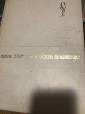 kniha Masťové základy a masti súčasnej dermatoterapie, Obzor 1966