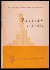 kniha Základy statistiky, Přírodovědecké nakladatelství 1950