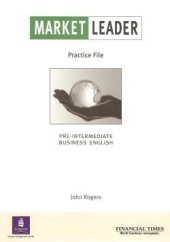 kniha Market Leader Pre-Intermediate Practice File Book , Longman 2002