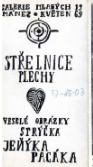 kniha Střelnice, plechy Veselé obrázky strýčka Jeňýka Pacáka, Svaz československých výtvarných umělců 1969
