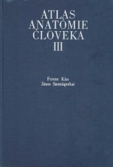 kniha Atlas anatómie III, Osveta Martin 1975