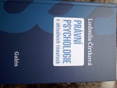 kniha Právní psychologie v aktuálních tématech, Galén 2023