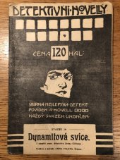 kniha Dynamitová svíce Dle zápisků amerického detektiva ..., Václav Palán 1940