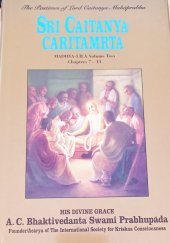 kniha Sri Caitanya Caritamrta 2.2 Madhya Lila Volume Two, The Bhaktivedanta Book Trust - International 1996
