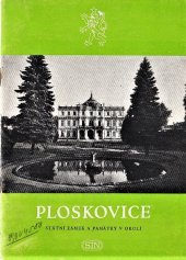 kniha Ploskovice státní zámek a památky v okolí, Sportovní a turistické nakladatelství 1961