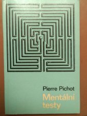 kniha Mentální testy, SPN 1970