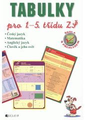 kniha Tabulky pro 1.-5. třídu ZŠ český jazyk, matematika, anglický jazyk, člověk a jeho svět, Fragment 2009