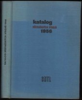 kniha Katalog dřevařských strojů 1956 Určeno pro potř. investorů, hl. technologů a mechaniků ministerstev, výrobních dřevoprůmyslových podniků, hutí a rudných dolů, pro odb. školy, SNTL 1957