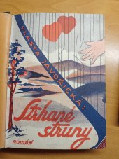 kniha Strhané struny, František Šupka 1936