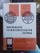 kniha Monografie československých známek. Díl 17, sv. 2., - Československá poštovní razítka 1919-1939, Nadas 1988