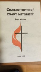 kniha Charakteristické znaky metodisty, Evangelická církev metodistická 2002