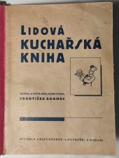 kniha Lidová kuchařská kniha, s.n. 1940