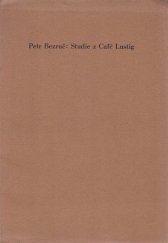 kniha Studie z "Café Lustig", Karel Pliska 1934