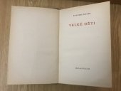 kniha Velké děti, Melantrich 1944