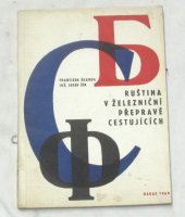 kniha Ruština v železniční přepravě cestujících, Nadas 1964